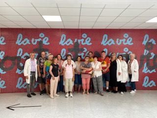 Visite du laboratoire de recherche de Nice le 07 juin 2023